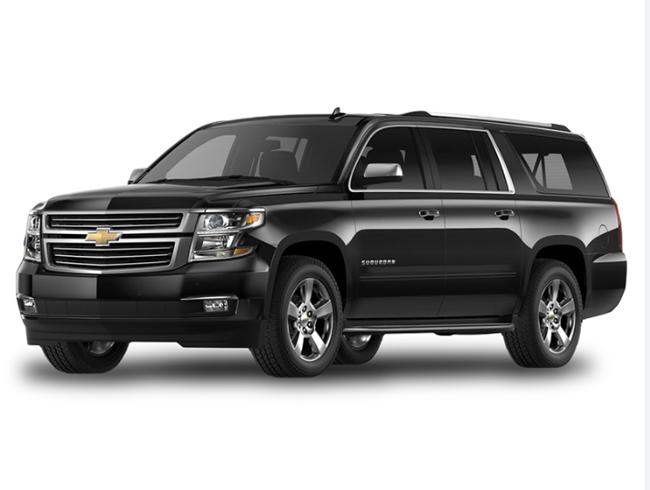 Premium SUV for Long Island SUV service to JFK, LGA, and EWR airports, featuring a sleek design and spacious interior for comfortable airport travel.