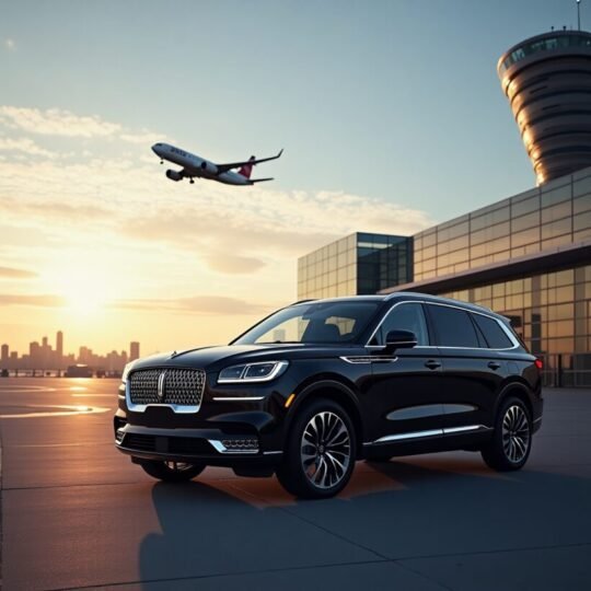 Rideline Car Service to JFK – Luxury Airport Transfers in Long Island Professional black car service by Rideline for JFK Airport transfers, offering luxury rides in Long Island, Nassau County, and Suffolk County.