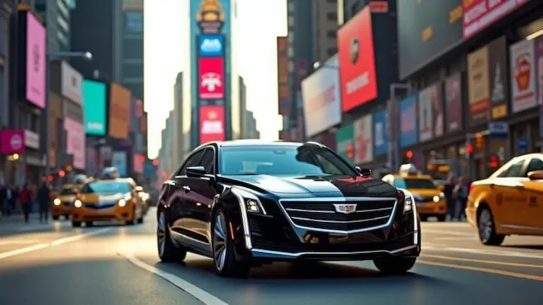 Car service from JFK to Manhattan — Rideline luxury sedan