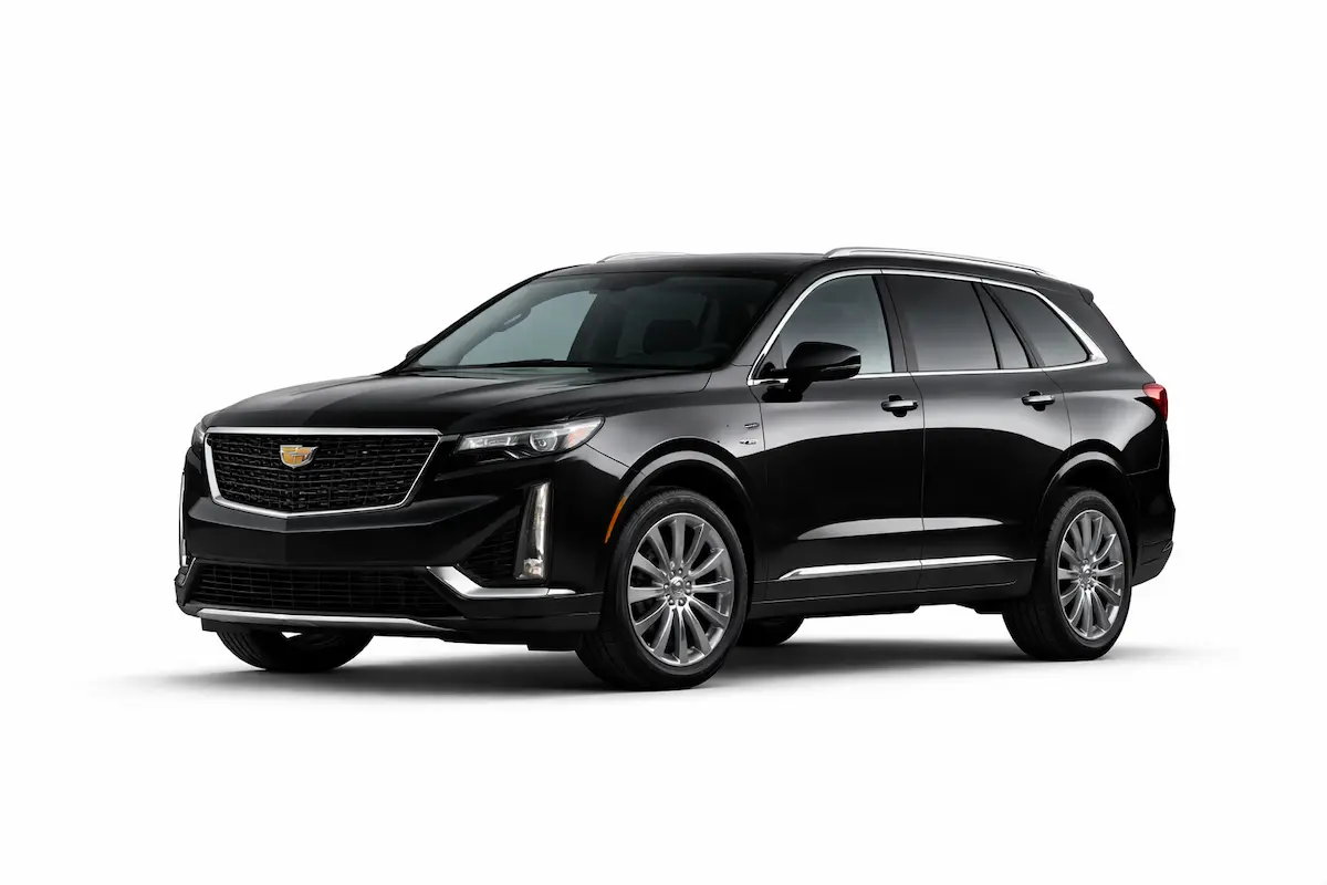 Lincoln Aviator Cadillac XT6 exterior — Rideline luxury mini SUV corporate service Long Island