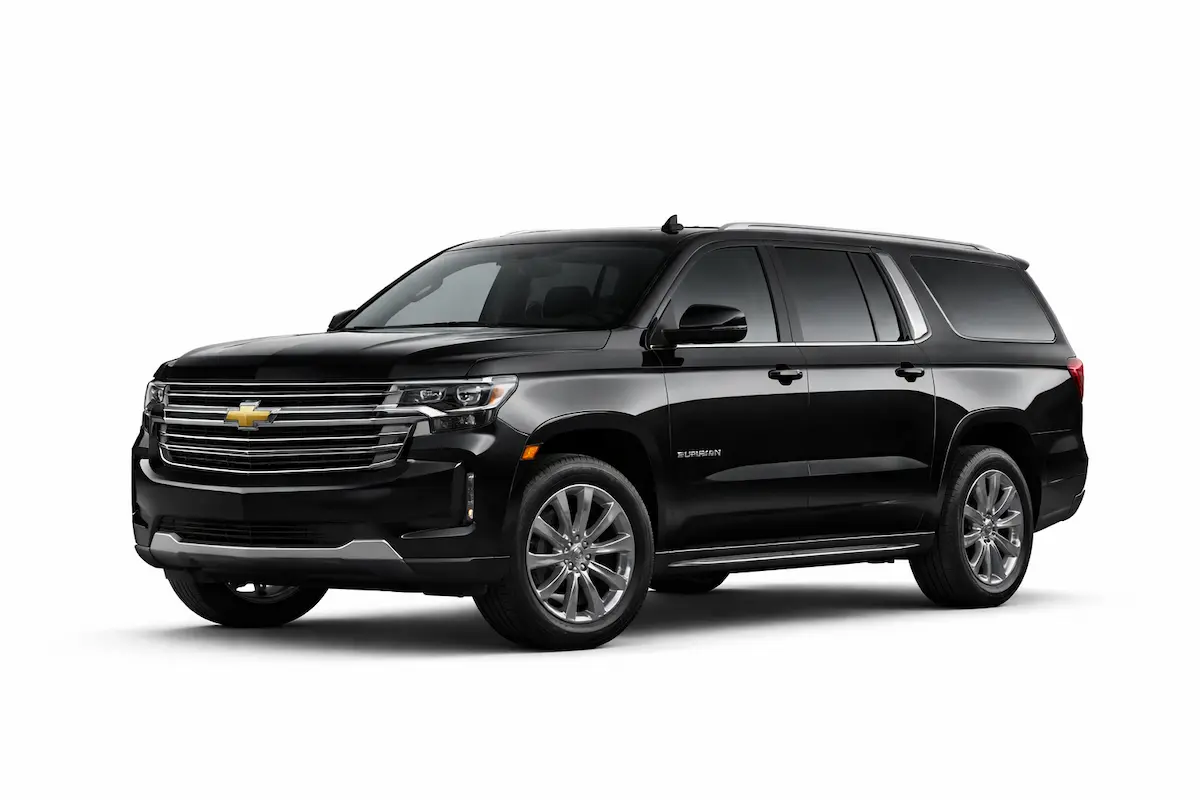 Chevrolet Suburban exterior — Rideline premium SUV airport service Long Island