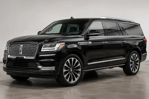 2026 Lincoln Navigator L exterior — Rideline premium SUV Long Island