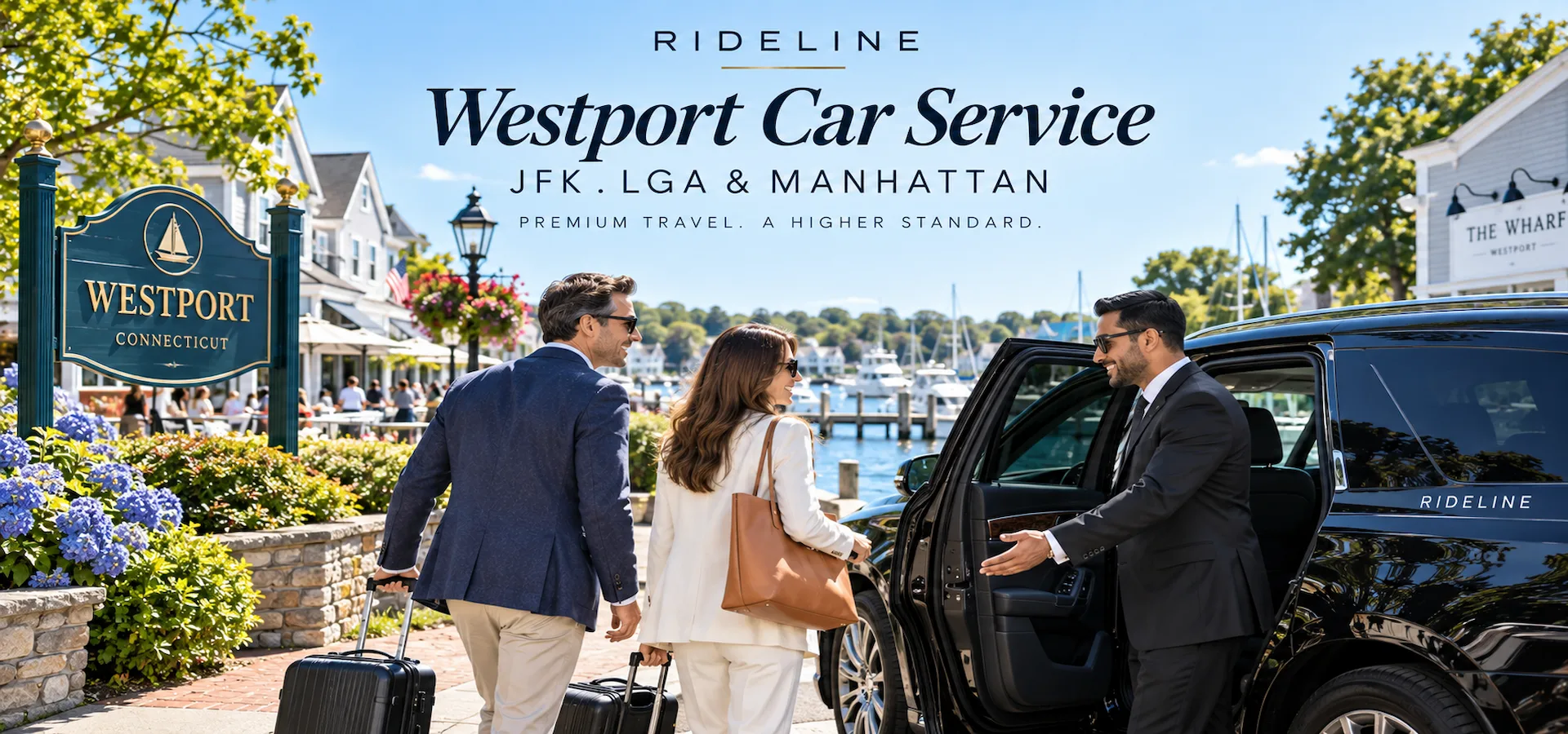 Westport CT car service to JFK, LGA and Manhattan - Rideline