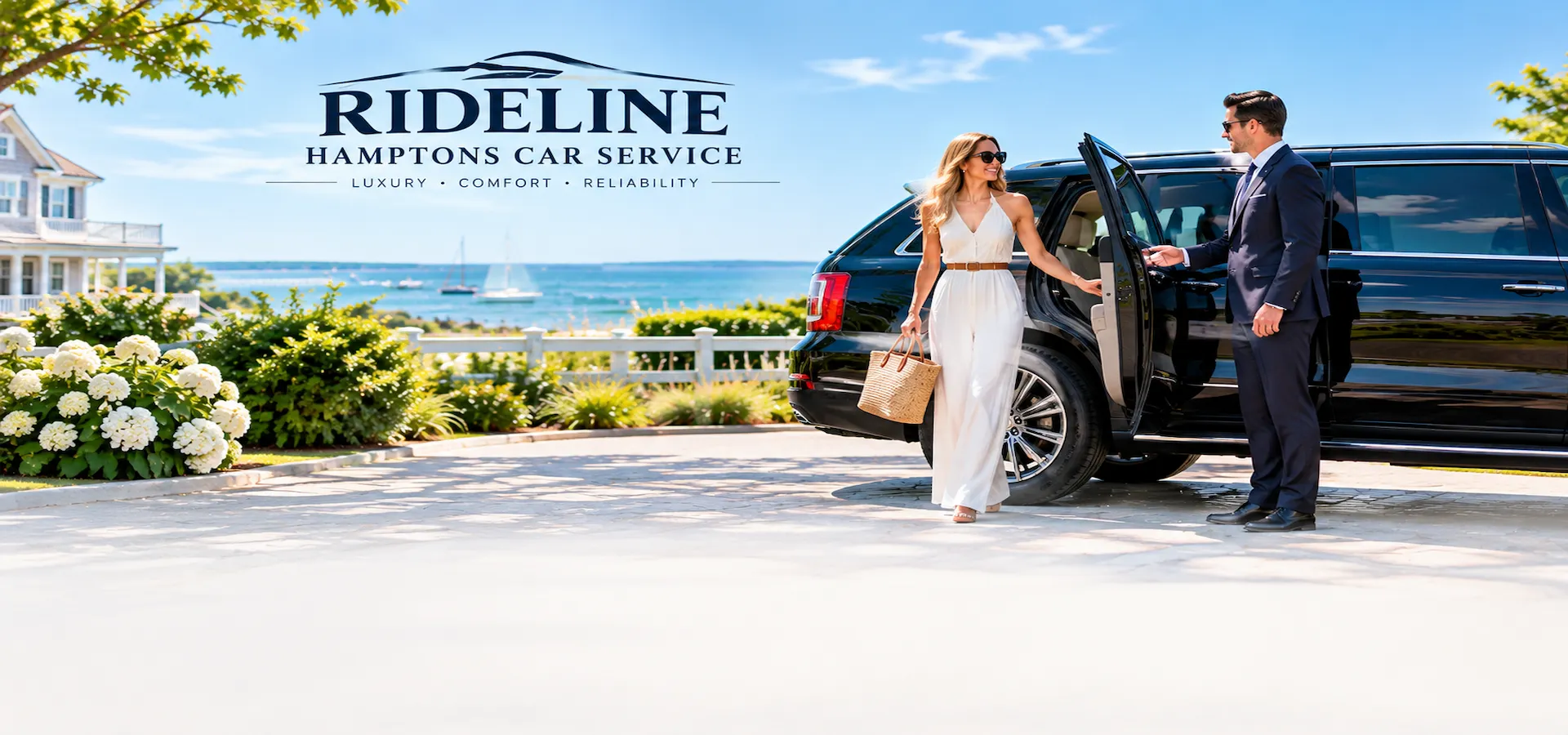 Rideline luxury car service in the Hamptons, NY